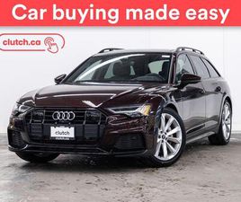 USED 2021 AUDI A6 ALLROAD TECHNIK AWD W/ APPLE CARPLAY & ANDROID AUTO, NAV, SUNROOF