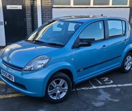 DAIHATSU SIRION 2006 TOYOTA YARIS/DIAHATSU SIRION (SAME CAR), 1.3 AUTOMATIC, 66K, 12 SERV STAMPS, MOT UNTIL MAY 26