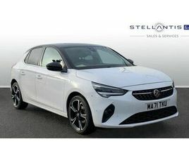 VAUXHALL CORSA VAUXHALL CORSA 1.2 ELITE EDITION HATCHBACK 5DR PETROL MANUAL EURO 6 (75 PS)