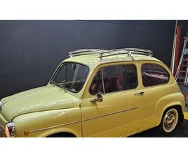 1973 SEAT 600 BEIGE MANUEL, 4 VITESSES CONDUITE À GAUCHE...