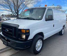 2008 FORD E-250 COMMERCIAL ONE OWNER VAN WITH BINS AND RACKS
