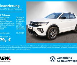 T-CROSS R-LINE 1.5TSI DSG LED NAVI PDC ACC AHK