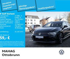 GOLF VIII VARIANT R-LINE 1.5 ETSI IQ.LIGHT NAVI PANO PARKPILOT REARVIEW APPCONNECT DSG