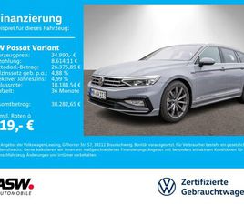 PASSAT VARIANT R-LINE 2.0TDI DSG LED NAVI AHK VC