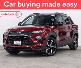 CHEVROLET TRAILBLAZER USED 2022 CHEVROLET TRAILBLAZER RS AWD W/APPLE CARPLAY & ANDROID AUTO, HEATED FRONT SEATS, BACKUP CAM