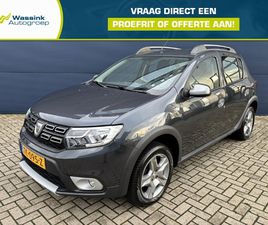 DACIA SANDERO STEPWAY DACIA SANDERO STEPWAY 90PK | NAVIGATIE | PARKEERCAMERA | CRUISE CONTROL | PARKEERSENSOREN | AIRCO | ALL-SEASON BANDEN |