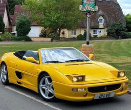 FERRARI F355 SPIDER 1998 FERRARI F355 3.5 SPIDER 2DR PETROL MANUAL