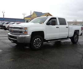 USED 2019 CHEVROLET SILVERADO 3500 HD WT CREWCAB 4WD 6.6L8CYLDIESEL 6'7BOX