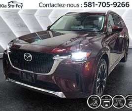 MAZDA CX-90 MHEV 2024 SIGNATURE* AWD* V6* 6PASS* GPS* CUIR* TOIT PANO* BIZONE*