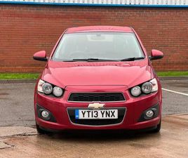 CHEVROLET AVEO 5 2013 CHEVROLET AVEO 1.3 VCDI LTZ EURO 5 (START/STOP) 5DR HATCHBACK DIESEL MANUAL