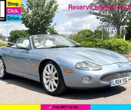 2004 JAGUAR XKR 4.2 SUPERCHARGED 2DR AUTO CONVERTIBLE PETROL AUTOMATIC