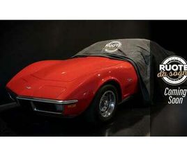 1972 CHEVROLET CORVETTE ROSSO AUTOMATIQUE CONDUITE À GAUC...