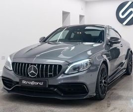 MERCEDES-BENZ C-CLASS 4.0 C63 V8 BITURBO AMG S (PREMIUM PLUS) COUPE 2DR PETROL SPDS MCT EURO 6 (S