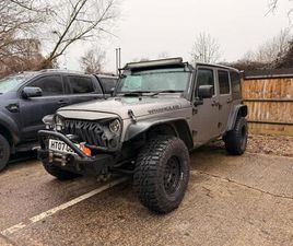 2007 JEEP WRANGLER 2.8 CRD SAHARA UNLIMITED AUTO 4WD EURO 4 4DR CONVERTIBLE DIESEL AUTOMATIC