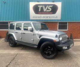 2020 JEEP WRANGLER 2.0 GME OVERLAND AUTO 4WD EURO 6 (START/STOP) 4DR CONVERTIBLE PETROL AUTOMATIC