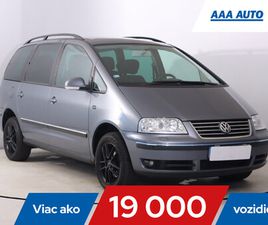 VW SHARAN 1.9 TDIAUTOMAT, 7 MIEST, SERV.KNIHA