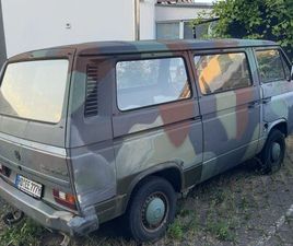 VW T 3 BUS BUNDESWEHR OLDTIMER - KEIN ROST - ‼️TÜV NEU ‼️