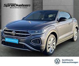 VOLKSWAGEN T-ROC CABRIOLET VOLKSWAGEN T-ROC CABRIOLET 1.5 TSI++GOAL++AUT.++18 ZOLL++NA