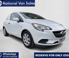 2018 VAUXHALL CORSA VAN 1.3 CDTI ECOFLEX FWD L1 H1 (START/STOP) 3DR START/STOP CAR DERIVED VAN DIESEL MA...