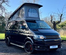 2012 VOLKSWAGEN TRANSPORTER 2.0 180 SPORTLINE KOMBI AUTO CAMPERVAN DSG BLACK T5