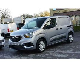 VAUXHALL COMBO 2019 VAUXHALL COMBO 2000 1.6 TURBO D 100PS H1 SPORTIVE VAN PANEL VAN DIESEL MANUAL