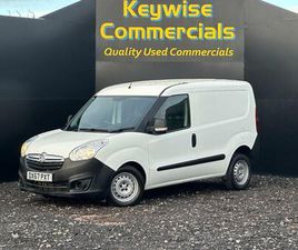 VAUXHALL COMBO 2017 VAUXHALL COMBO 1.6 CDTI 2000 16V PANEL VAN 3DR DIESEL MANUAL FWD L1 H1 (START/STOP) (136 G/KM, 10 P...