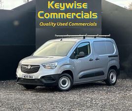 VAUXHALL COMBO 2019 VAUXHALL COMBO 2000 1.6 TURBO D 100PS H1 EDITION VAN PANEL VAN DIESEL MANUAL