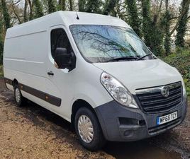 2016 VAUXHALL MOVANO 2.3 CDTI 3500 BITURBO RWD L3 H2 EURO 6 5DR PANEL VAN DIESEL MANUAL