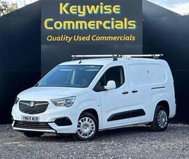 VAUXHALL COMBO 2020 VAUXHALL COMBO 2300 1.6 TURBO D 100PS H1 SPORTIVE VAN PANEL VAN DIESEL MANUAL