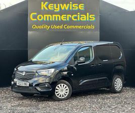 2023 VAUXHALL COMBO 2300 1.5 TURBO D 100PS H1 PRO VAN PANEL VAN DIESEL MANUAL