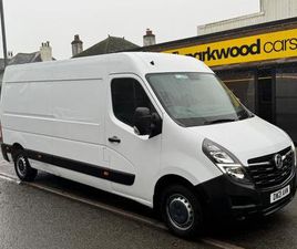 2021 VAUXHALL MOVANO 2.3 CDTI 3500 BITURBO EDITION FWD L3 H2 EURO 6 5DR PANEL VAN DIESEL MANUAL