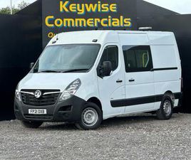 VAUXHALL MOVANO 2021 VAUXHALL MOVANO 2.3 TURBO D 135PS H2 VAN PANEL VAN DIESEL MANUAL