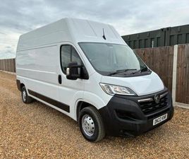 2022 VAUXHALL MOVANO 2.2 CDTI 3500 BITURBO DYNAMIC FWD L3 H3 EURO 6 (START/STOP) 5DR PANEL VAN DIESEL MA...