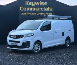 VAUXHALL VIVARO 2022 VAUXHALL VIVARO 2900 1.5D 100PS SPORTIVE H1 VAN PANEL VAN DIESEL MANUAL
