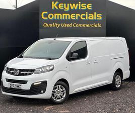 VAUXHALL VIVARO 2022 VAUXHALL VIVARO 1.5 TURBO D 2900 SPORTIVE L2 H1 EURO 6 (START/STOP) 6DR PANEL VAN DIESEL MANUAL