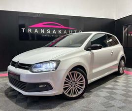 VOLKSWAGEN POLO 1.4L TSI 150CH ACT BLUEMOTION BLUEGT DSG7 *** SUIVI COMPLET SUR FACTURE / VIDANGE DE BOITE A JOUR ***