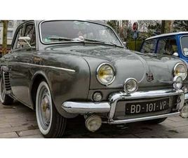 1961 RENAULT DAUPHINE GRIS MANUEL, 4 VITESSES CONDUITE À...
