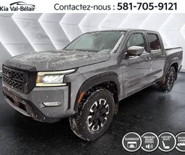 USED 2022 NISSAN FRONTIER PRO-4X *4X4 *V6 *310HP *CAMÉRA *CARPLAY *6270LBS TOWING