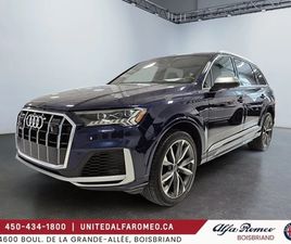 AUDI Q7 SQ7 AUDI SQ7 * QUATTRO 500HP TRES PROPRE 7PASS * CARFAX * БЕЗ П