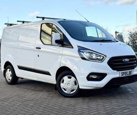 2019 FORD TRANSIT CUSTOM 2.0 280 ECOBLUE TREND L1 H1 EURO 6 5DR PANEL VAN DIESEL MANUAL