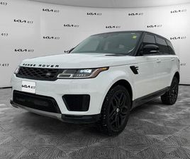USED 2018 LAND ROVER RANGE ROVER SPORT V6 SUPERCHARGED HSE