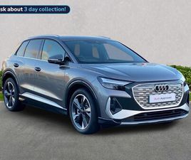 AUDI Q4 E-TRON 45 AUDI Q4 210KW 45 QUATTRO 82KWH BLACK EDITION 5DR AUTO