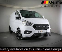 FORD TRANSIT CUSTOM 2022 FORD TRANSIT CUSTOM 2.0 ECOBLUE 130PS LOW ROOF LIMITED VAN AUTO PANEL VAN DIESEL AUTOMATIC