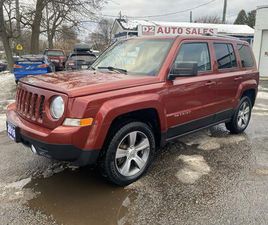 JEEP PATRIOT USED 2016 JEEP PATRIOT NO ACCIDENT/HIGH ALTITUDE/AUTOMATIC/4X4/LEATHER