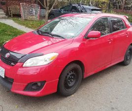 2009 TOYOTA MATRIX XRS 5 SPEED