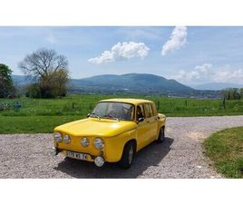 1965 RENAULT 8 JAUNE MANUEL, 5 VITESSES CONDUITE À GAUCHE...