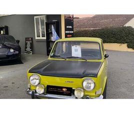 1973 SIMCA 1000 RALLYE VERT MANUEL, 4 VITESSES CONDUITE À...