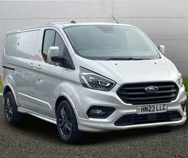 2023 FORD TRANSIT CUSTOM 2.0 ECOBLUE 170PS LOW ROOF SPORT VAN AUTO PANEL VAN DIESEL AUTOMATIC