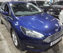 2017 FORD FOCUS 1.0 ECOBOOST 125 ZETEC EDITION 5DR HATCHBACK PETROL MANUAL