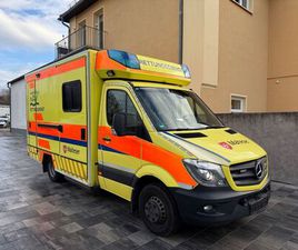 MERCEDES-BENZ SPRINTER II 516CDI RTW KRANKENWAGEN 1.HAND TÜV